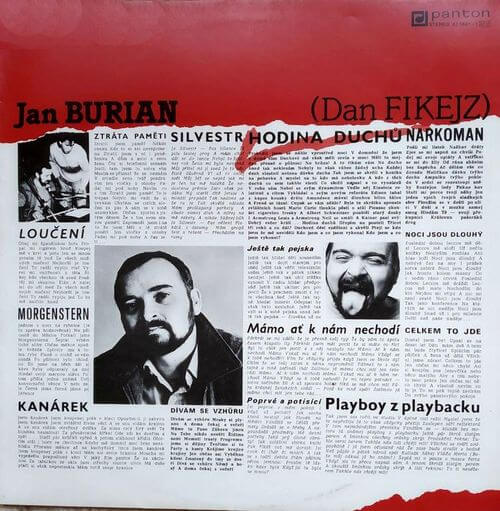 Jan Burian ( Dan Fikejz) - Hodina Duchů - LP / Vinyl