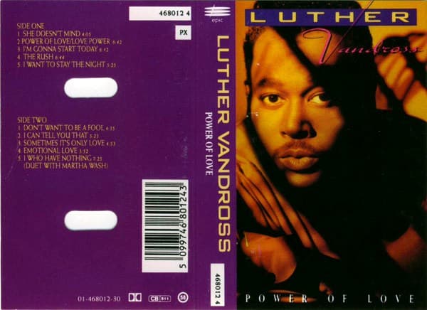 Luther Vandross - Power Of Love - MC / kazeta